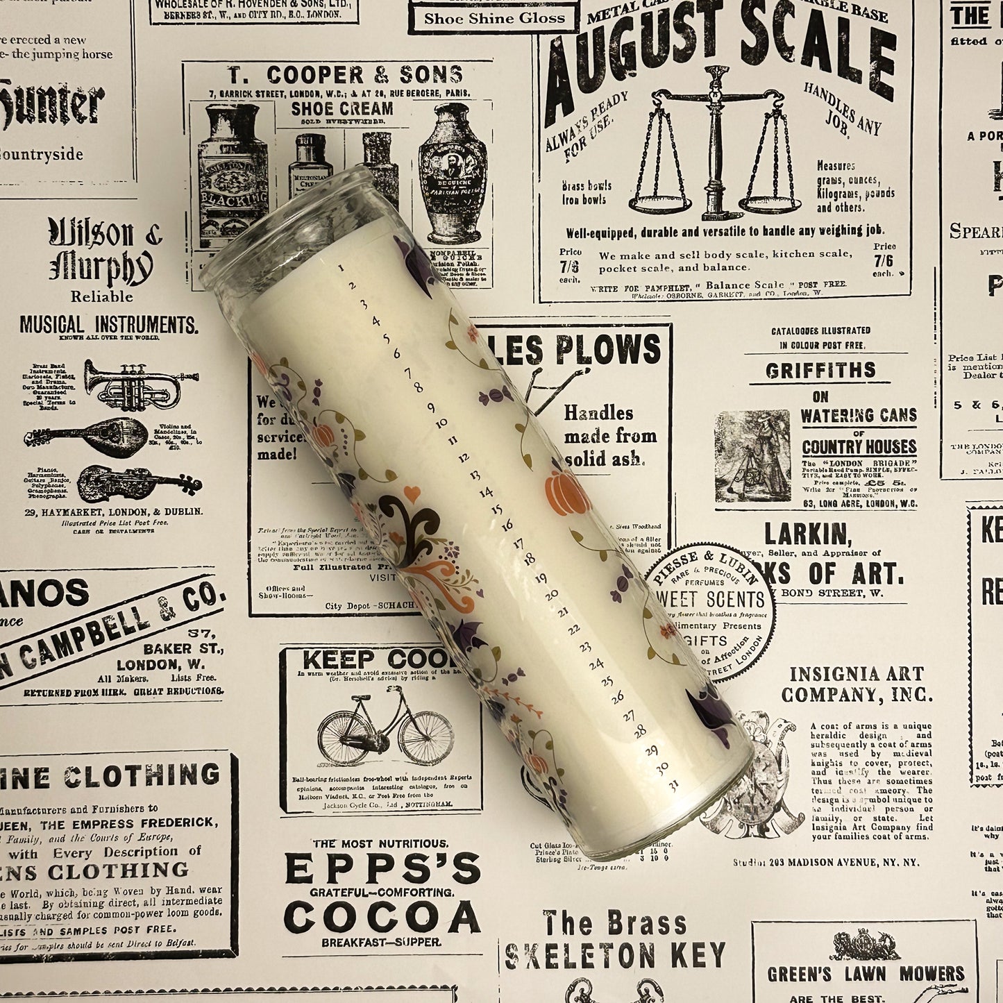 Halloween Countdown Candle