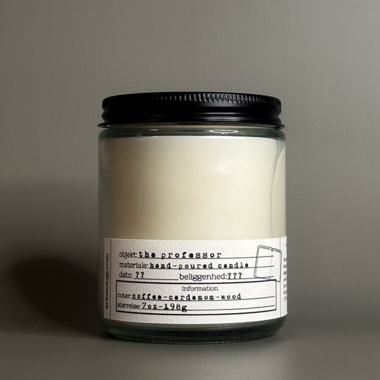 The Professor | Portal Candle