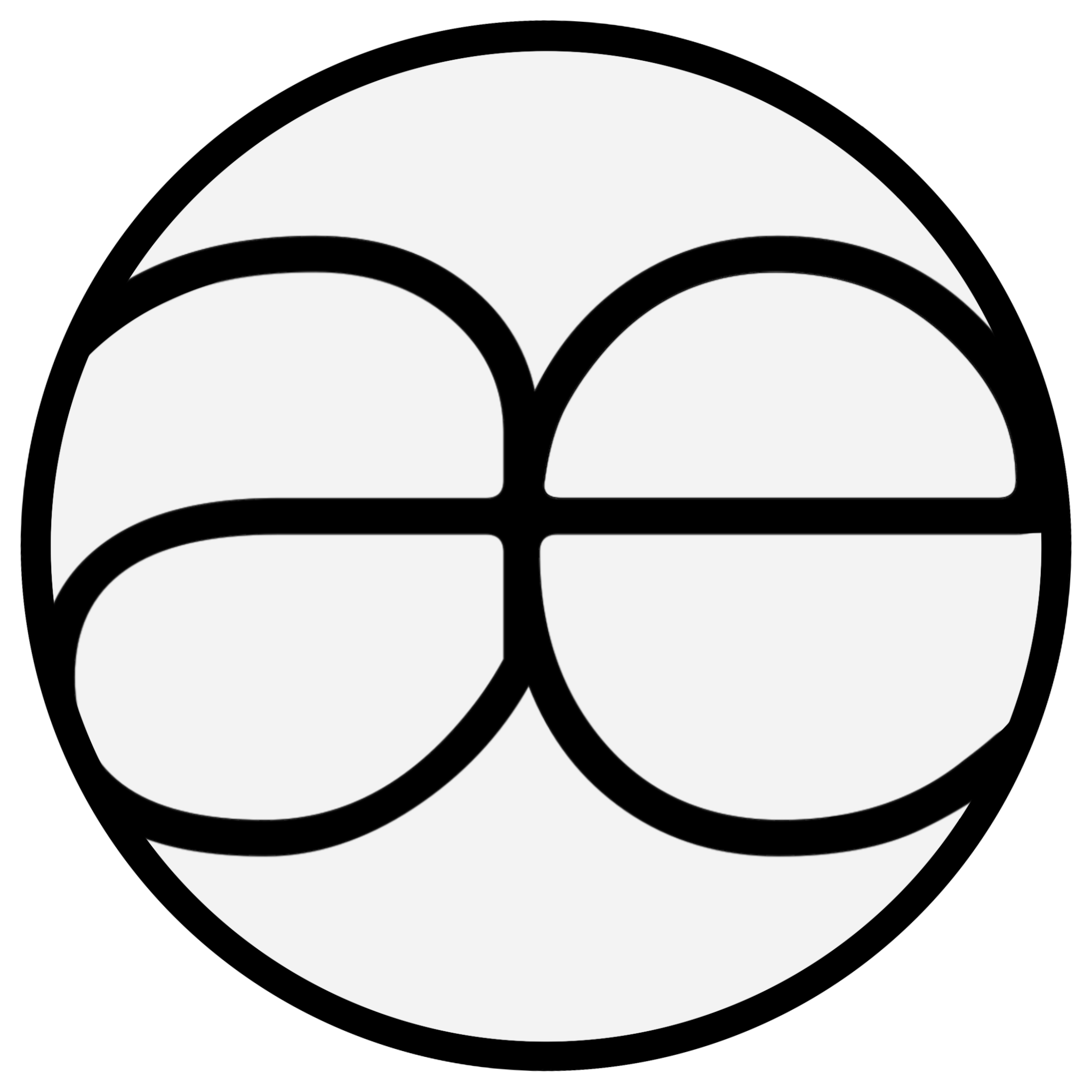 Arkæolgi æ logo in circle. Black text on white background.