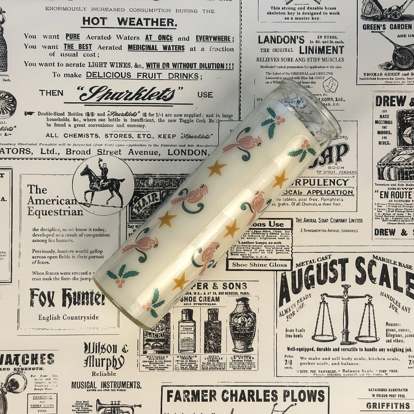 Christmas Countdown Candle
