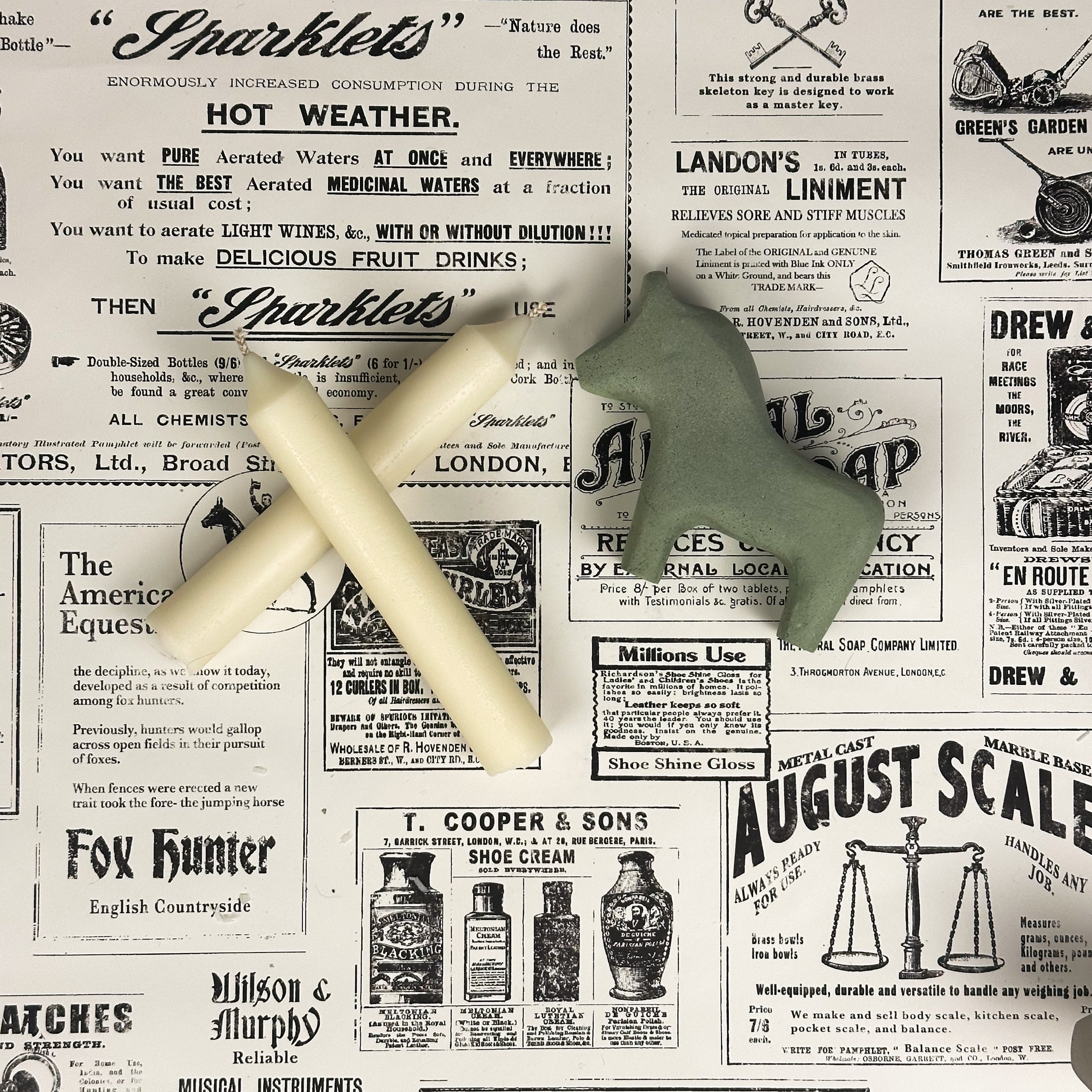 Dagny the Dala Horse Set | Green