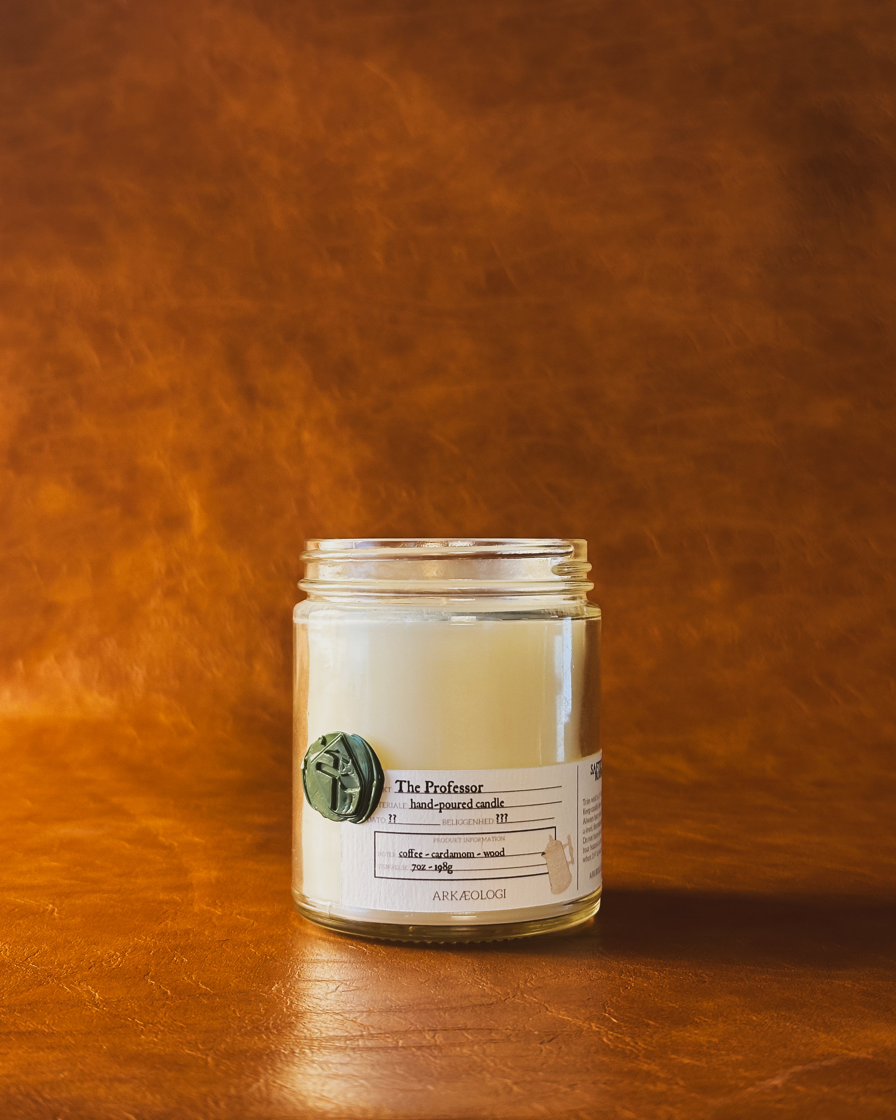 The Professor Candle | Portal Jar – arkæologi
