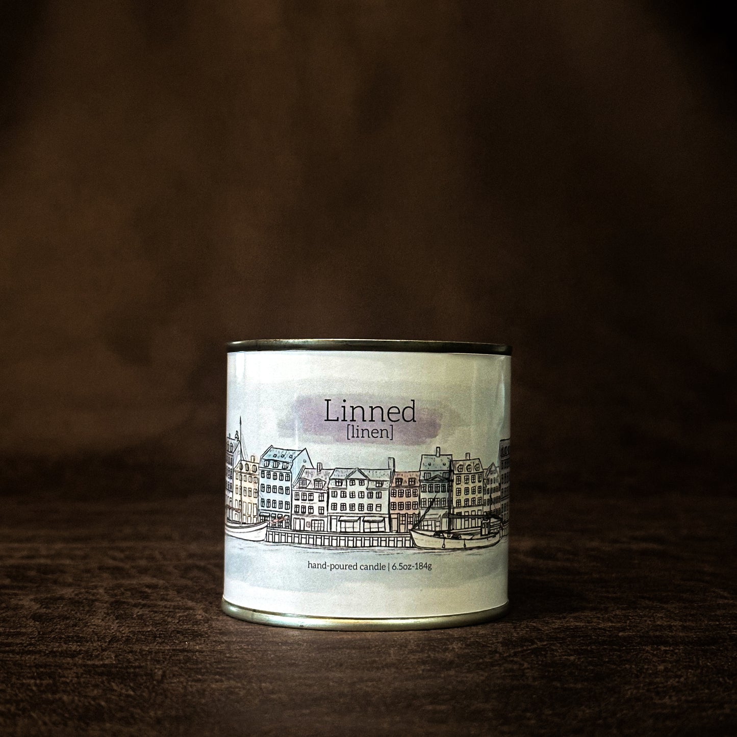 Linned [Linen] | Paint Can Candle