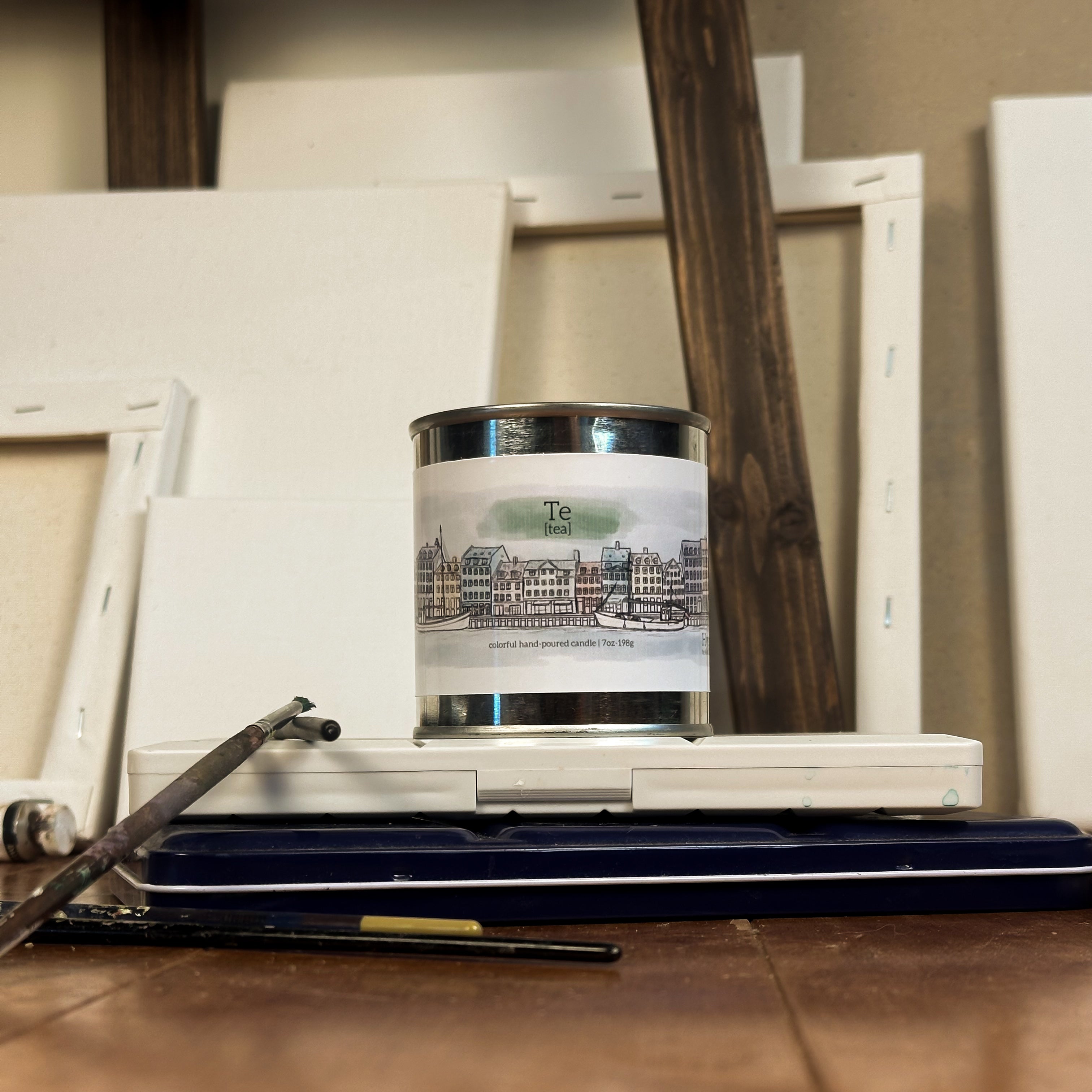 Te [Tea] | Paint Can Candle
