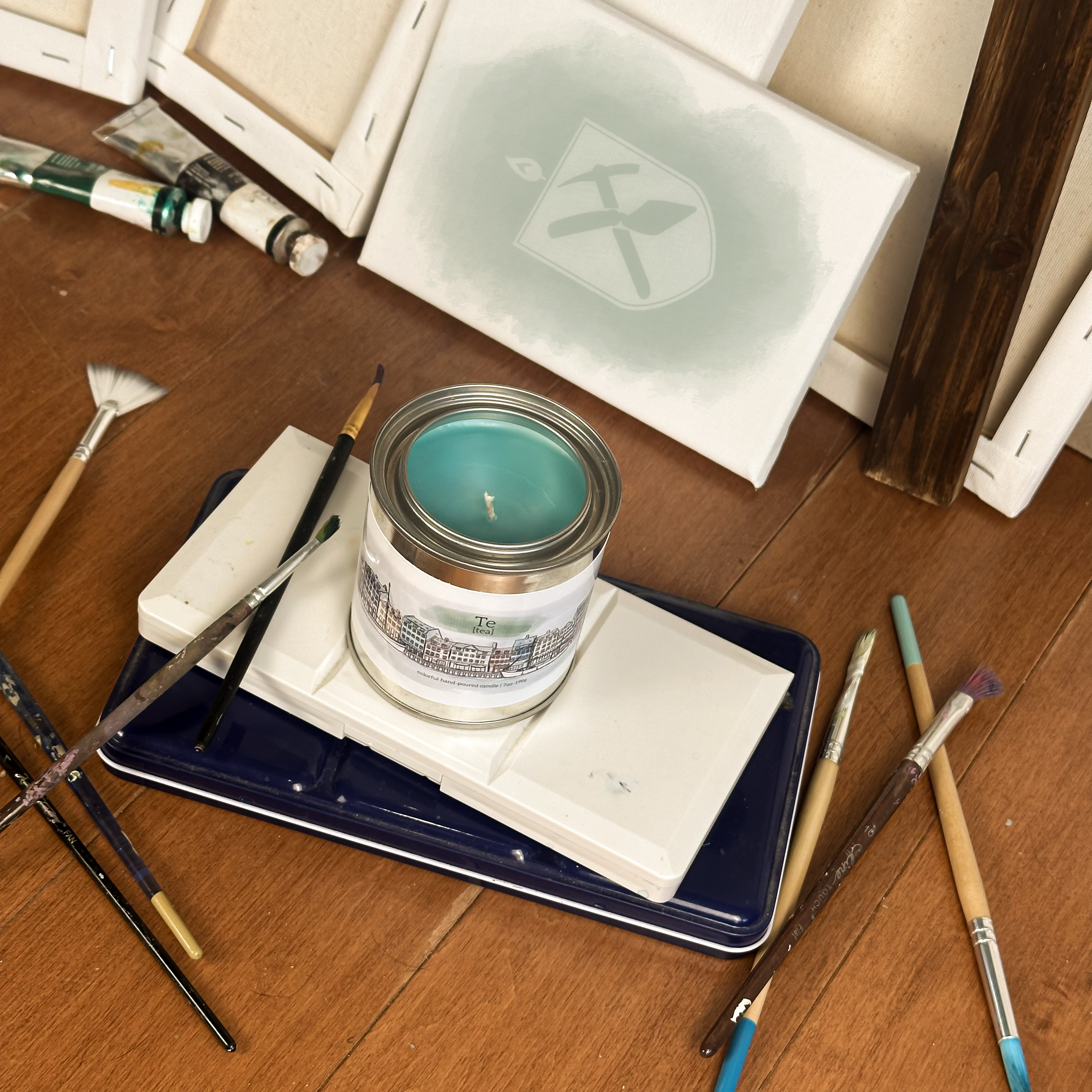 Te [Tea] | Paint Can Candle